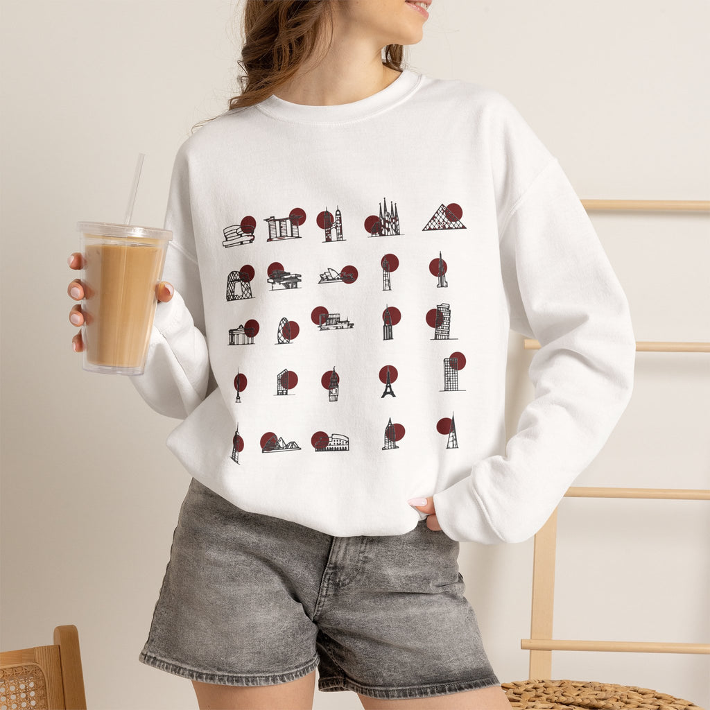 Legacy Series | City Landmarks Crewneck Sweatshirt