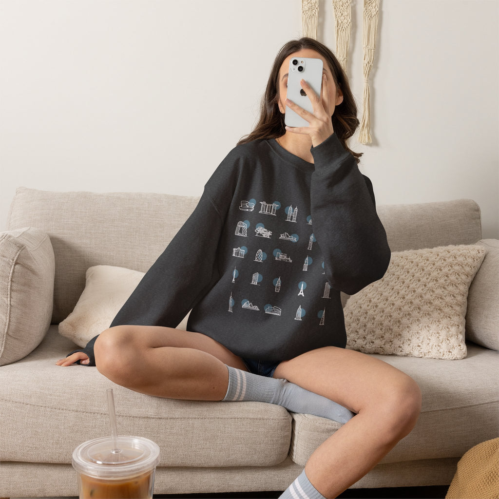 Legacy Series | City Landmarks Crewneck Sweatshirt