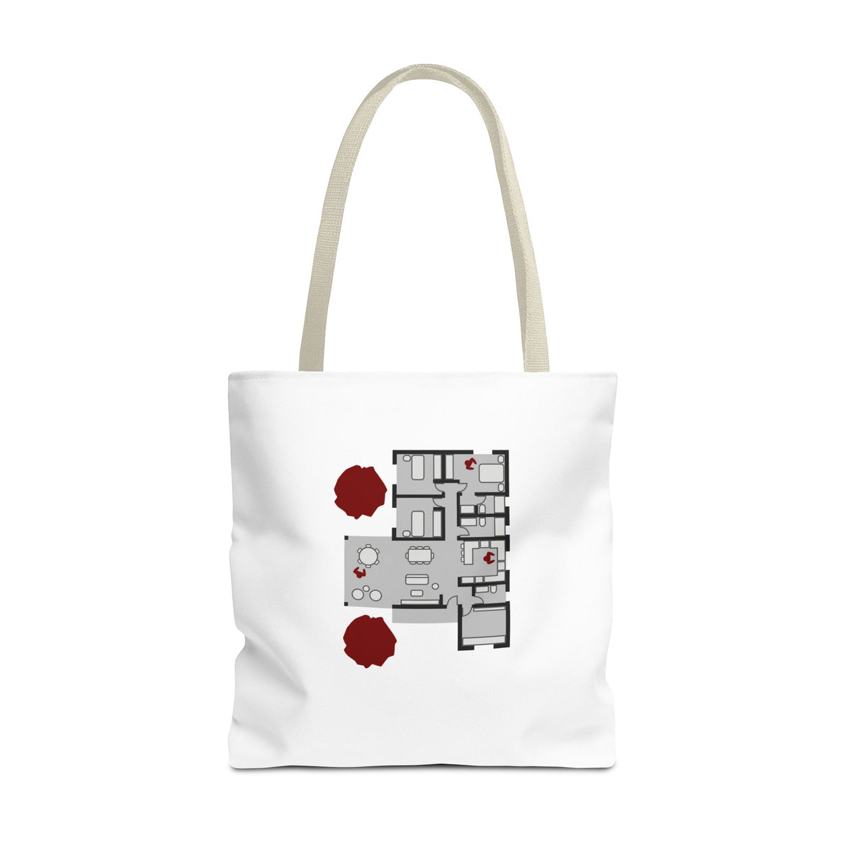 Blueprint Series | Floor Plan Architectural Tote Bag