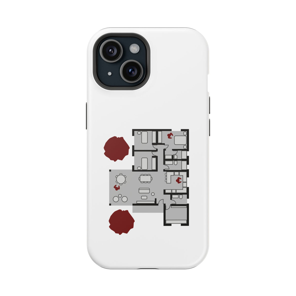 Blueprint Series | Floor Plan Architectural Phone Case Magnetic Impact-Resistant Case