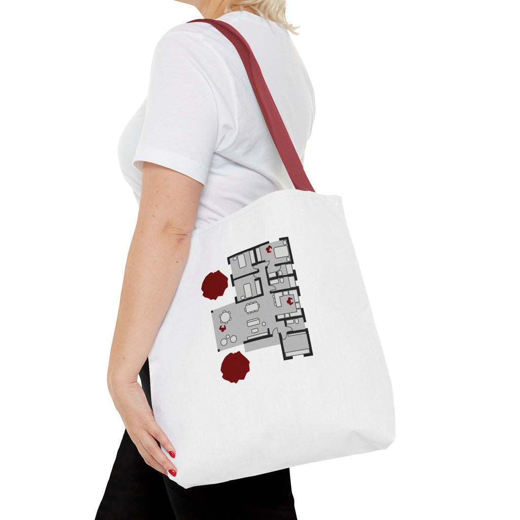 Blueprint Series | Floor Plan Architectural Tote Bag