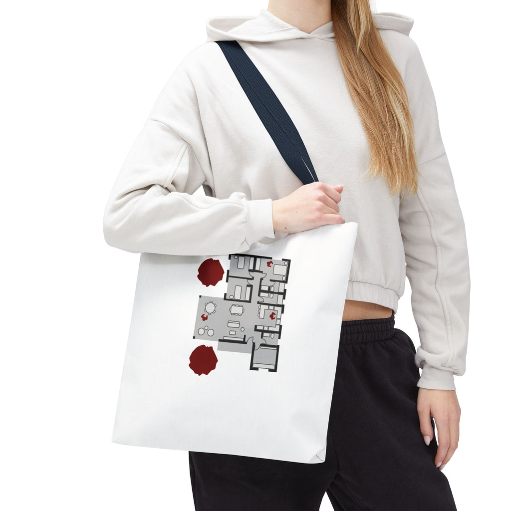 Blueprint Series | Floor Plan Architectural Tote Bag