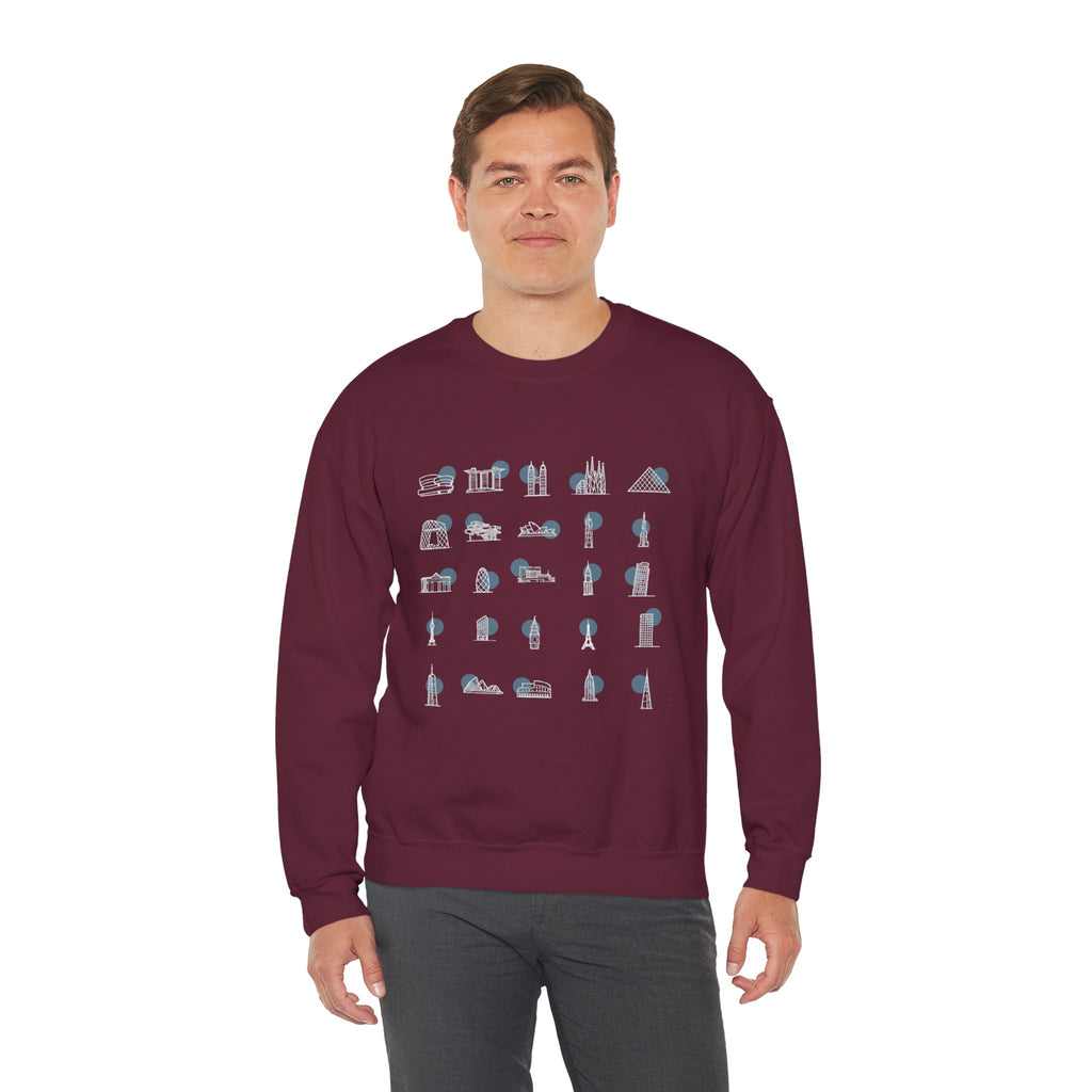 Legacy Series | City Landmarks Crewneck Sweatshirt