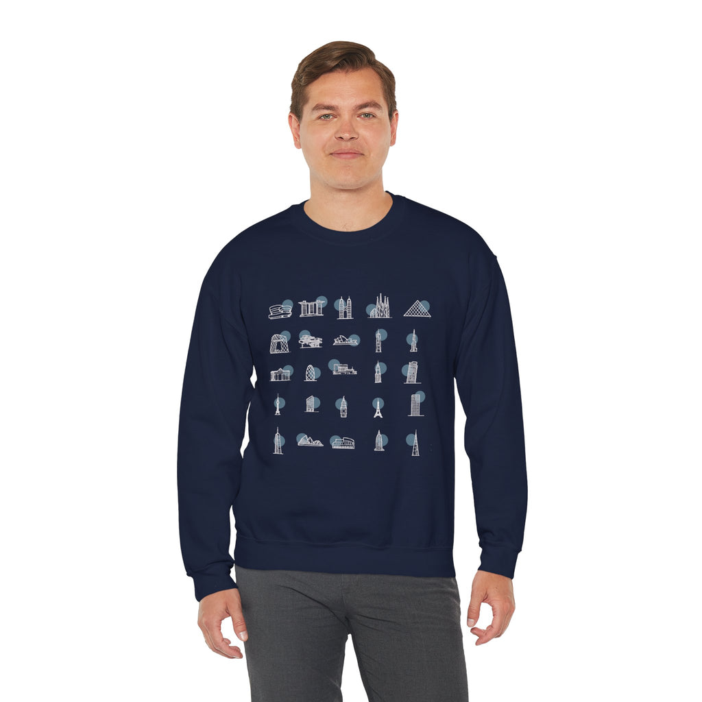 Legacy Series | City Landmarks Crewneck Sweatshirt