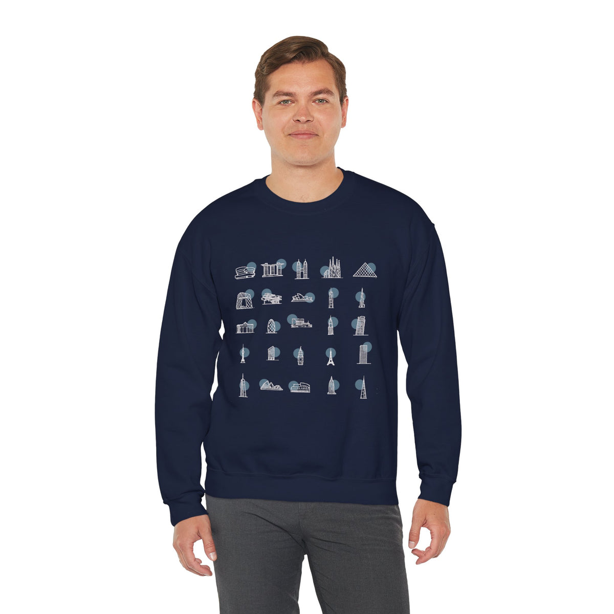 Legacy Series | City Landmarks Crewneck Sweatshirt
