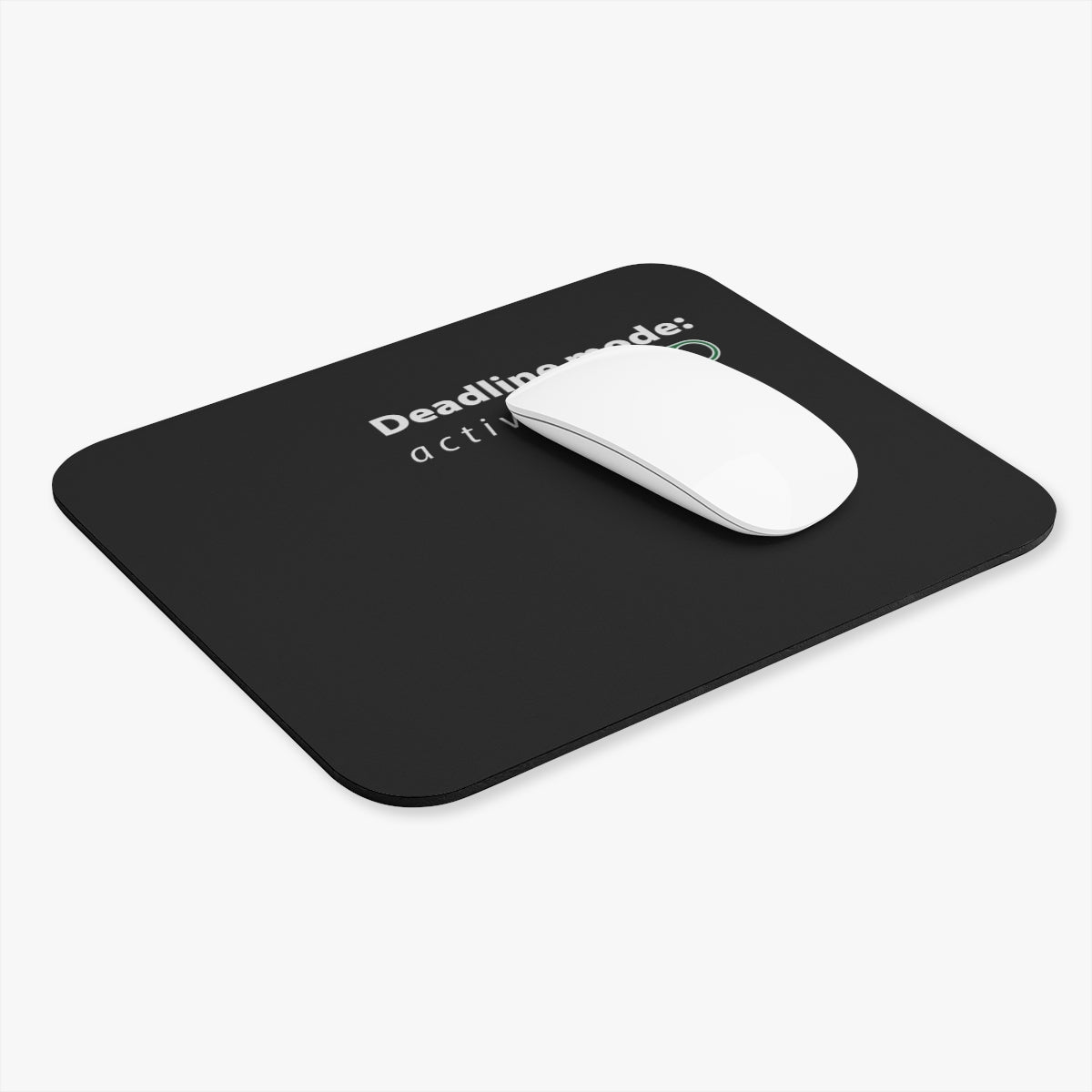 Tech & Workspace| Deadline Mode Activated Mouse Pad —  for Students & Remote Workers